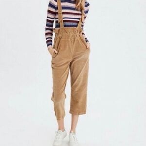 American Eagle Corduroy Overalls